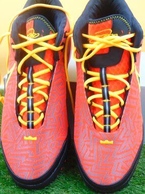 Nike LeBron NXXT Gen Mens Size 13 Bright Crimson Yellow Basketball Shoes New No